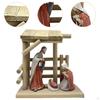 Christmas Nativity Figurine Ornament Prayer Decoration Statue Tabletop Figure Holy Family