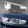 Car Front Lens Glass Light Lamp Headlamp Shell Transparent Lampshade Headlight Cover For Mitsubishi Outlander EX 2010 2011 2012