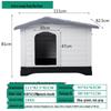 All-Season Waterproof Outdoor Dog House for Small To Large Dogs