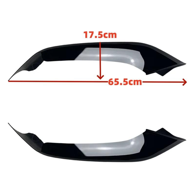 Paar Frontstoßstangenlippe Splitter für BMW 5er G30 G31 G38 520i 525i 530i 540i M Sport 2017-2020 Auto Spoiler Diffusor Abdeckung