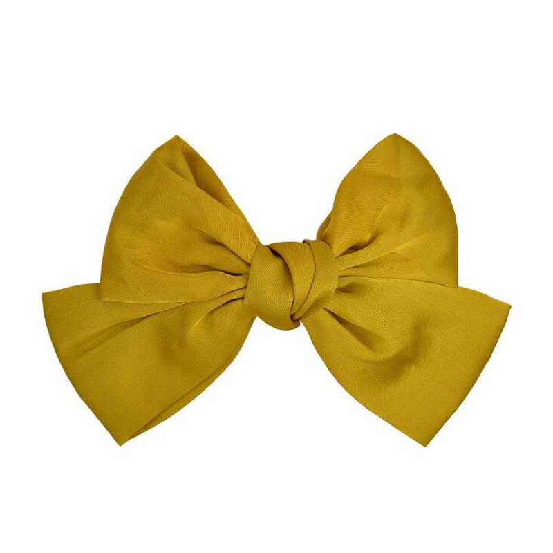 Women's Red Big Bow Hairpin Elegant Hairpin Hair Accessory Clip Headdress