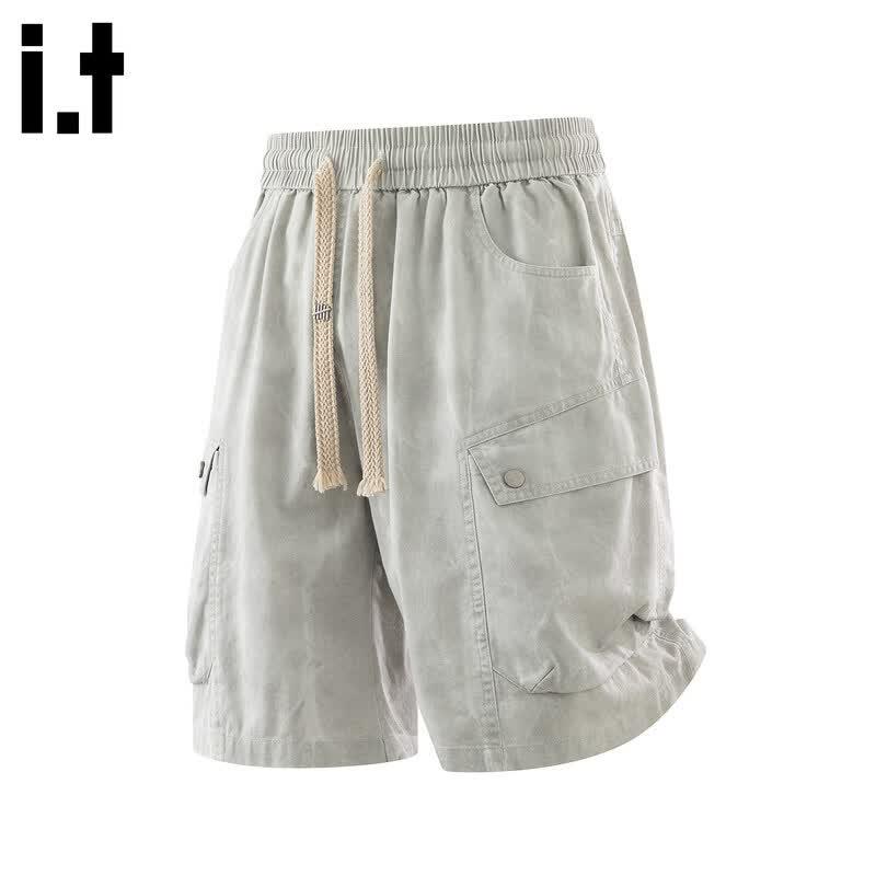 CHOCOOLATEit Herren Sommer Baumwolle Cargo Shorts