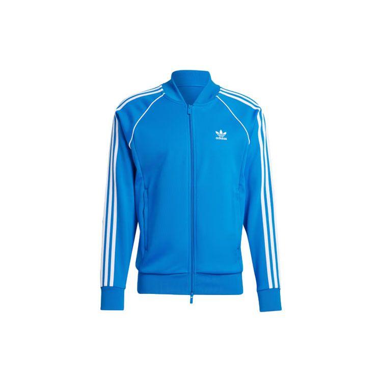 Adidas Originals Adicolor Classics SST Track Jacket Men Blue Bird White IL2493 XS