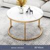 Nordic Light Coffee Table: Simple and Stylish Living Room Piece for Small Apartments