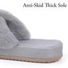 Fashion Litfun Fashion Fur Slippers For Women Winter Soft Bottom Cozy Fur Flip Flops Female Indoor Home Fluffy Short Plush Fuzzy Slides