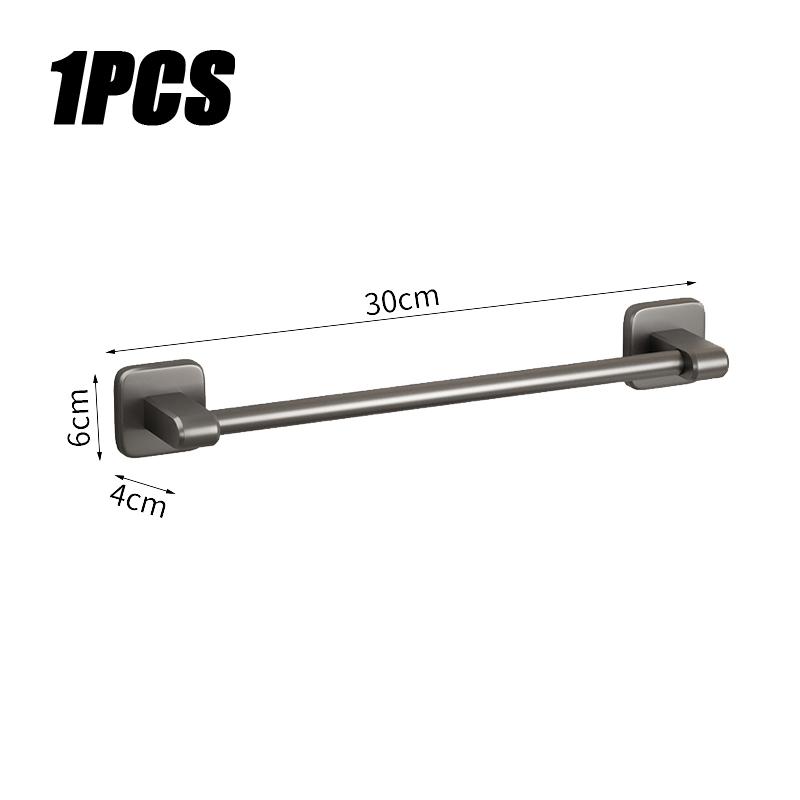 Koupelnový věšák na ručníky Nerezový věšák na ručníky Stojan na pantofle Věšák na ručníky bez vrtání Koupelnová police Organizér Kuchyňské úložné regály