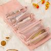 Detachable 4 in 1 Multifunctional Makeup Bag, Portable Mesh Toilet Bag, Foldable Travel Cosmetics Storage Bag
