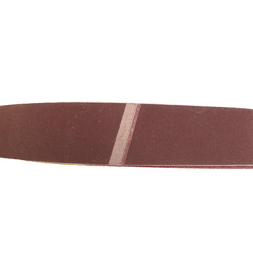Reddish Brown Sanding Belt Detailing Finishing 50x686mm Aluminum Oxide
