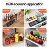 Multifunctional Silicone Drain Pad Washable Dish Drying Pads Long Non-slip Mat  for Kitchen Gadgets