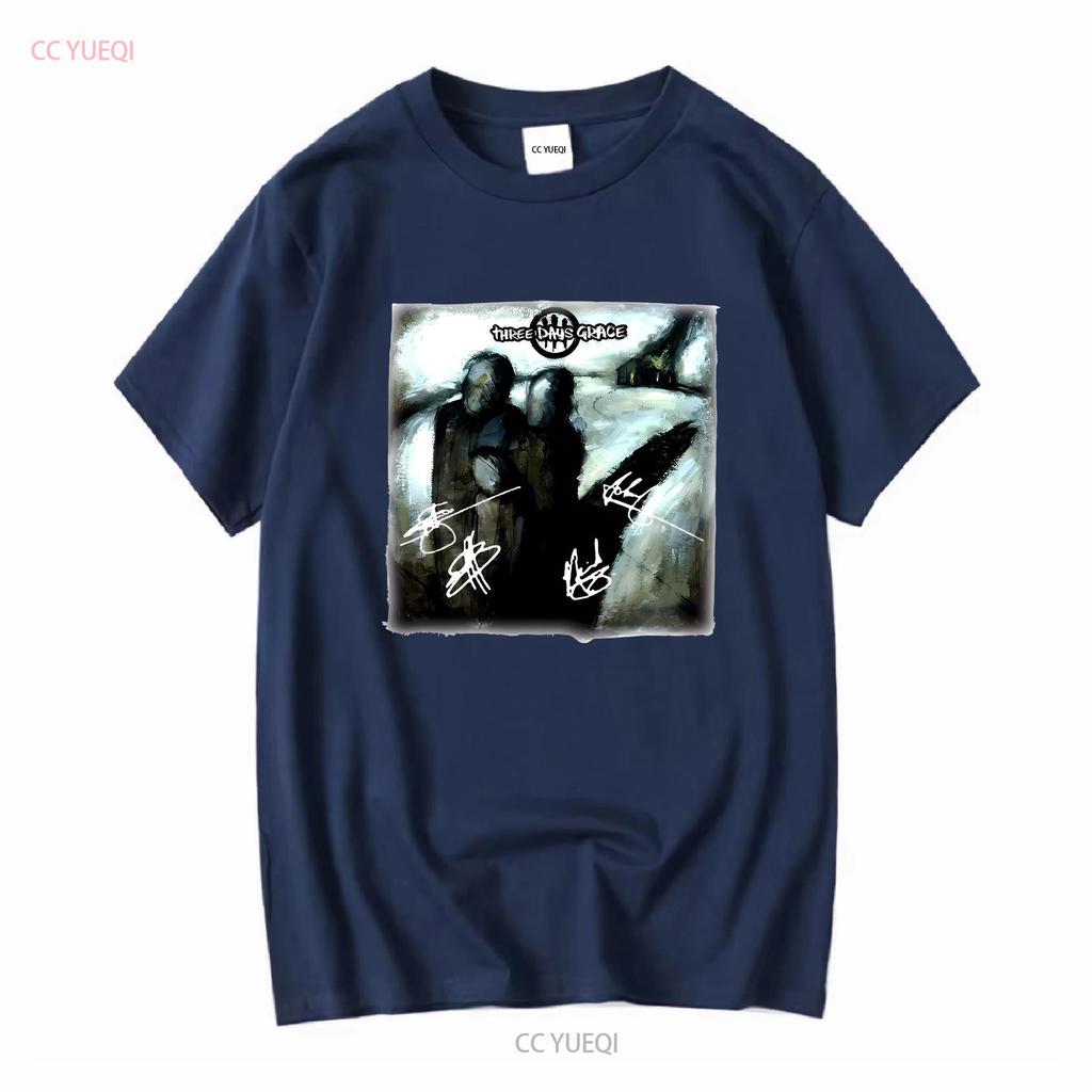 Hot Three Days Grace Album T Shirt Cotton Men S 5XL C848 Long Sleeves Vintage Washed Stretched Homme Fashion