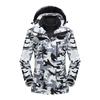 Unisex 3-in-1 Waterproof Down Jacket with Detachable Fleece Liner for Autumn/Winter Mountaineering