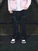 Bieseulaebis Work Wide Fit Oxford Pants Black