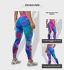 New Cross-Border Personalized High-Elastic Yoga Pants for Running, Cycling, and Outdoor Fitness
