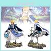 Stunning Fate Altria Pendragon Collectible Figure With Impressive 27cm Height In Blue