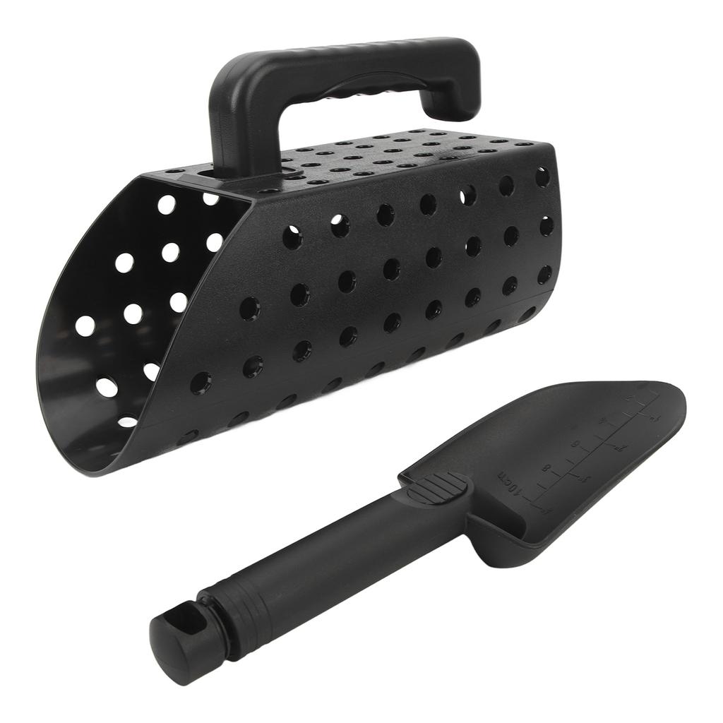 Sand Scoop Shovel Set for Kids Adults Sand Sifter Metal Detecting Accessories Digging Tool for