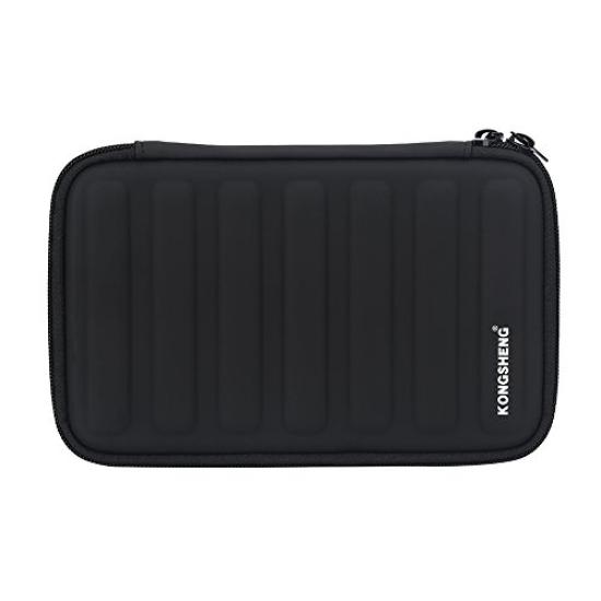 Alomejor Harmonica PU Holds 7 Portable Storage Bag for Harmonicas Case, Leather, Harmonicas, Semi-Hard, Durable, Practical, 10-Hole