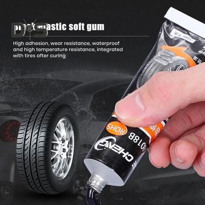 30/50ml Tire Repair Glue High Temperature Resistant Waterproof Tire Sidewall Repair Kit Rubber Cement for Motorcycle Car Truck