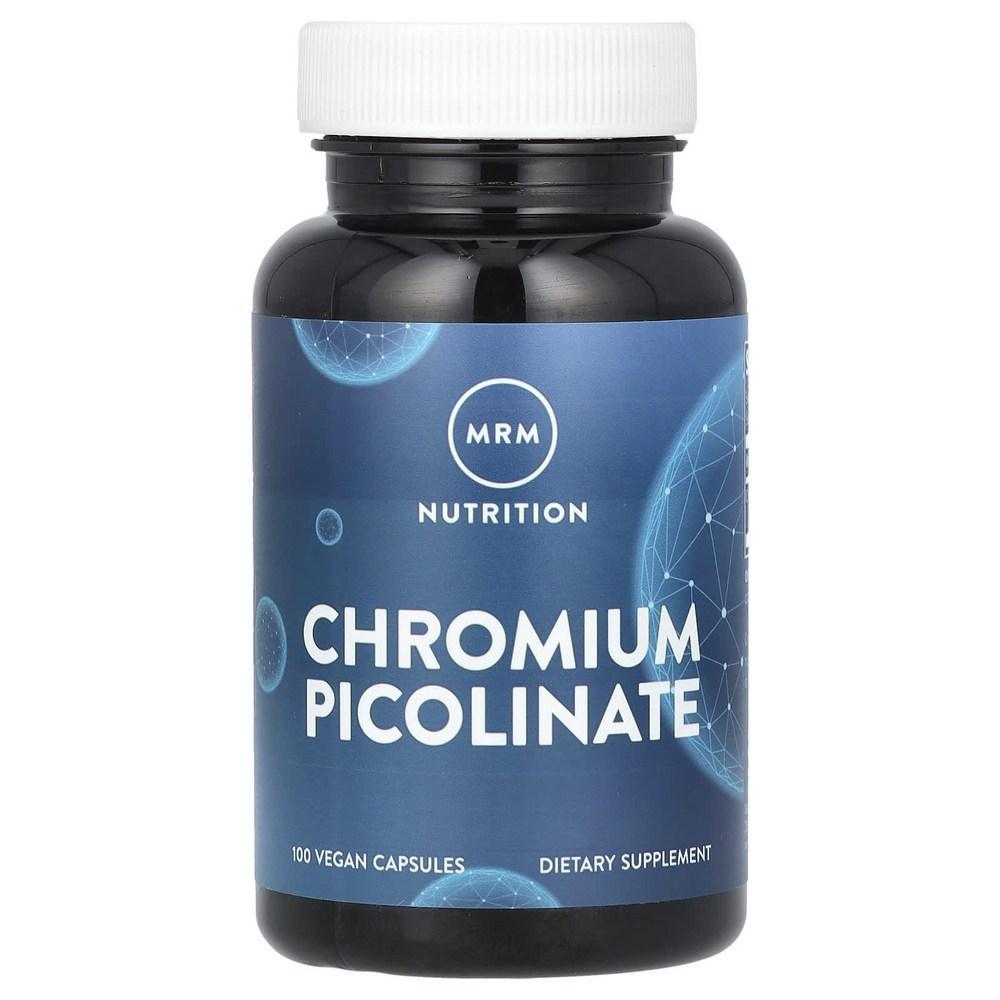 Nutrition MRM Nutrition Chromium Picolinate 200 mcg 100 Veggie Capsules 6 pcs 100 Tablets