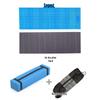 Portable Outdoor Egg Slot Folding Mat - Moisture-Proof Camping Tent Mat with Aluminum Foil