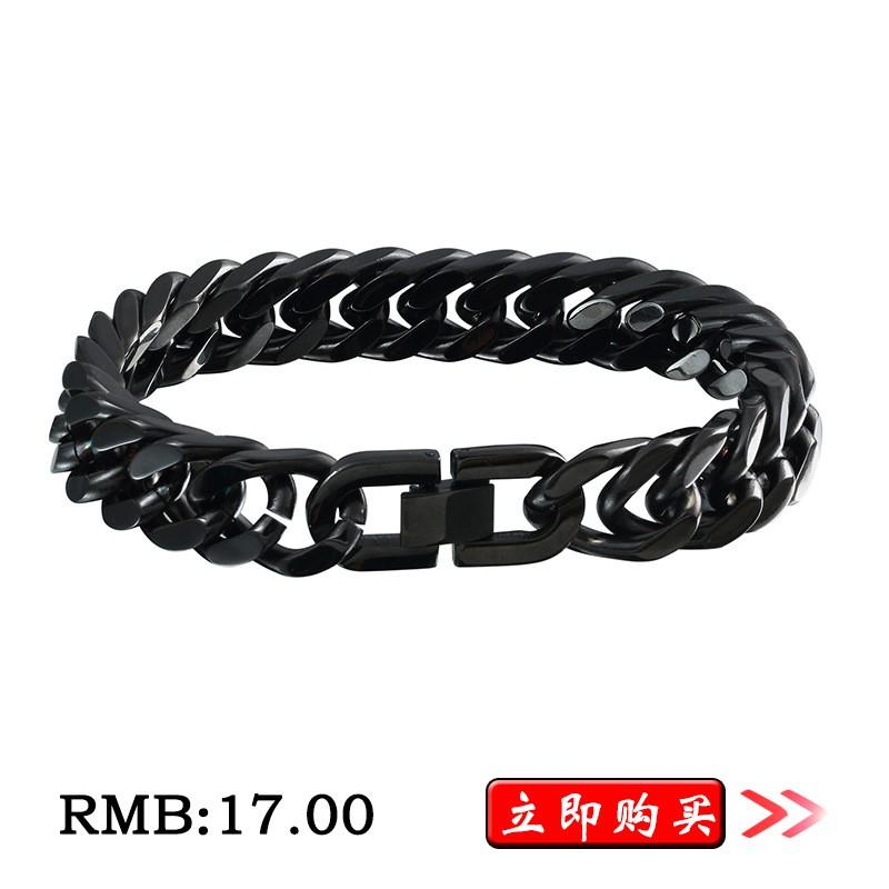 Mens Titanium Steel Cross Bracelet Vintage Style Geometric Design Cast Crafted Gift Occasions