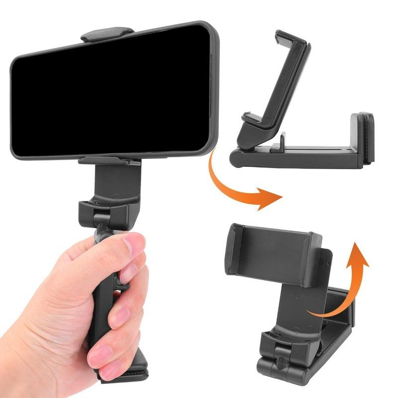 Car Central Control Screen Phone Stand Adjustable Anti Slip Clip Desk Mount Holder Universal Portable Foldable Travel Bracket