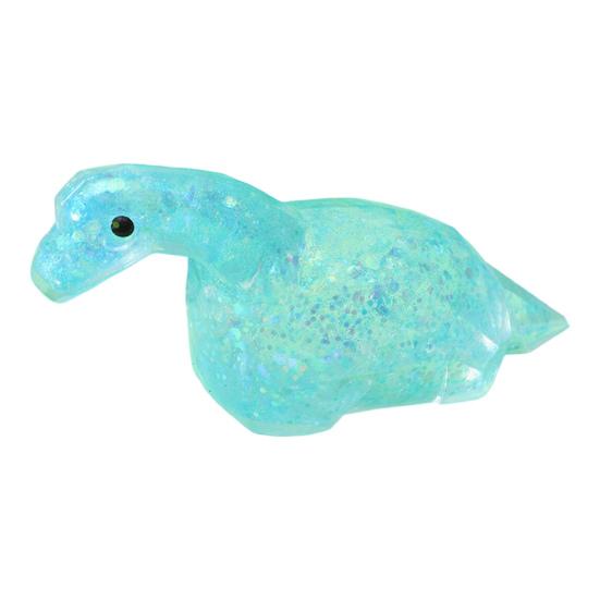 

Dinosaur Shape Squeeze Toy Glitter Soft Pinch Toy for Stress Relief Slow Rebound Soft Tactile Fidget Toy for Kids And Adults