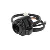 1"25mm Handlebar Control Switch Motorcycle Motorbike Turn Signal Switches Button With Wiring Harness Black/ Chrome For Harley