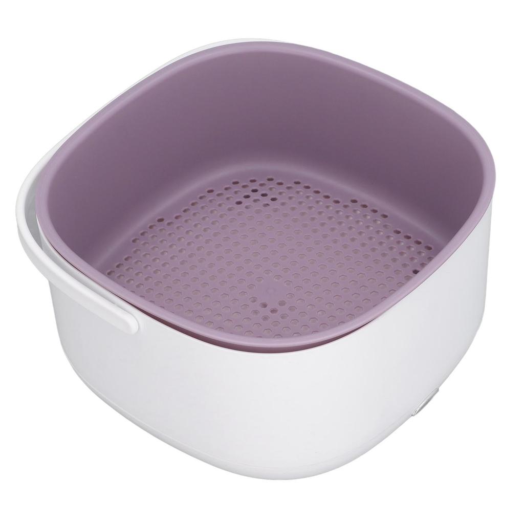 Large Capacity Electric Fruit Vegetable Washing Basket Double Layer Drainage Fruit Vegetable