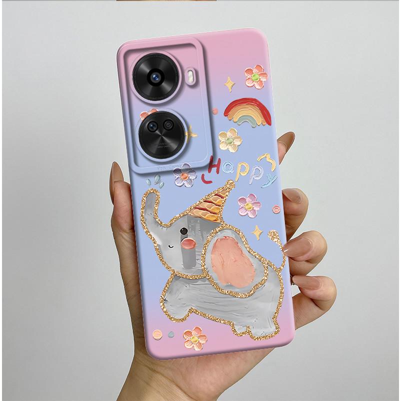 For Huawei Nova 12 SE Phone Case Nova 11 SE 12SE Fashion Soft Liquid Silicone Shockproof Protective Back Covers Anti Slip Fundas
