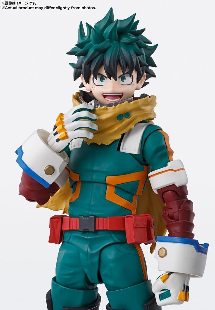 TAMASHII NATIONS My Hero Academia Izuku Approximately PVC ABS Painted Action Figure S.H.Figuarts Midoriya, 140mm, &