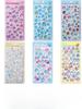 Not Original Small Water Drop 3D Crystal Stickers Cute Sparkling Powder Raindrop Lord Crystal Drop Glue Diy Decorative Stickers