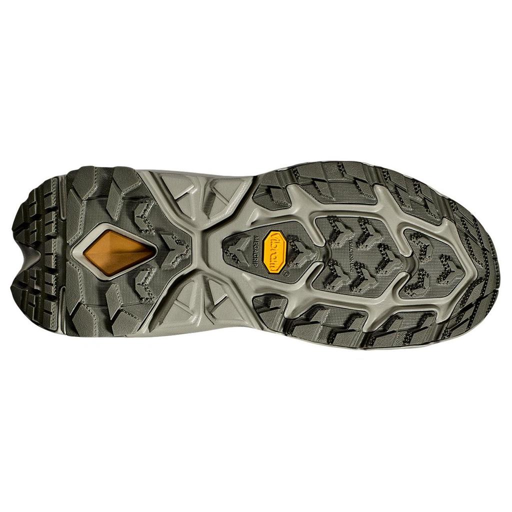 HOKA One One Kaha 2 Gtx Honey Round Toe Comfortable Shock Absorbing Non-Slip High-Top Outdoor Functional Shoes Men Shoes Brown 1123155-HLY