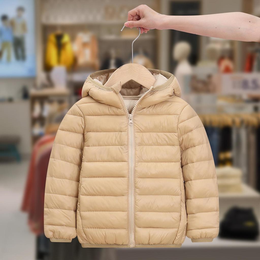 Children's 2026 Lightweight Cotton Jacket - Unisex, Medium to Large Sizes, Short Style Outerwear