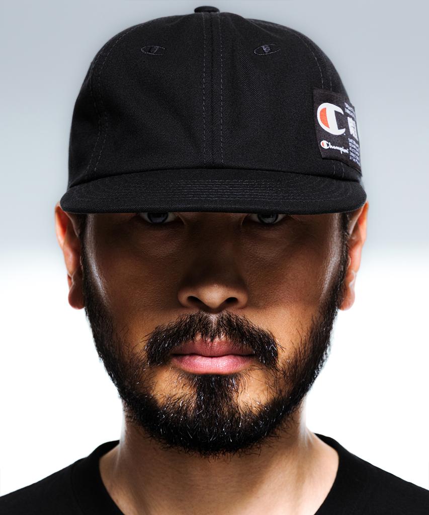 CHAMPION X Darkroom Studio 6-Panel Ball Cap Black
