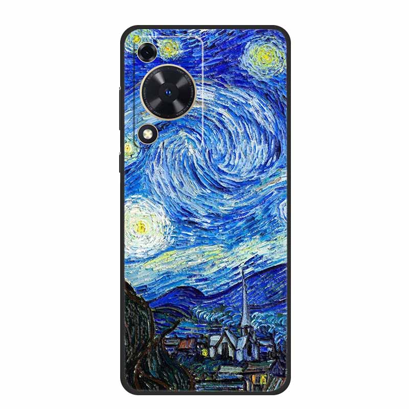 3D Emboss Case For Huawei Nova Y72s Y63 Y72 12s Pura 70 Pro Ultra P60 Pro Phone Case Y 72 S Y 63 Black Silicone Soft Back Cover