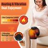Vibrator cu încălzire fără fir 3 în 1 pentru masaj pentru genunchi, 3 moduri, baterie litiu-polimer reîncărcabilă USB 1800mAh