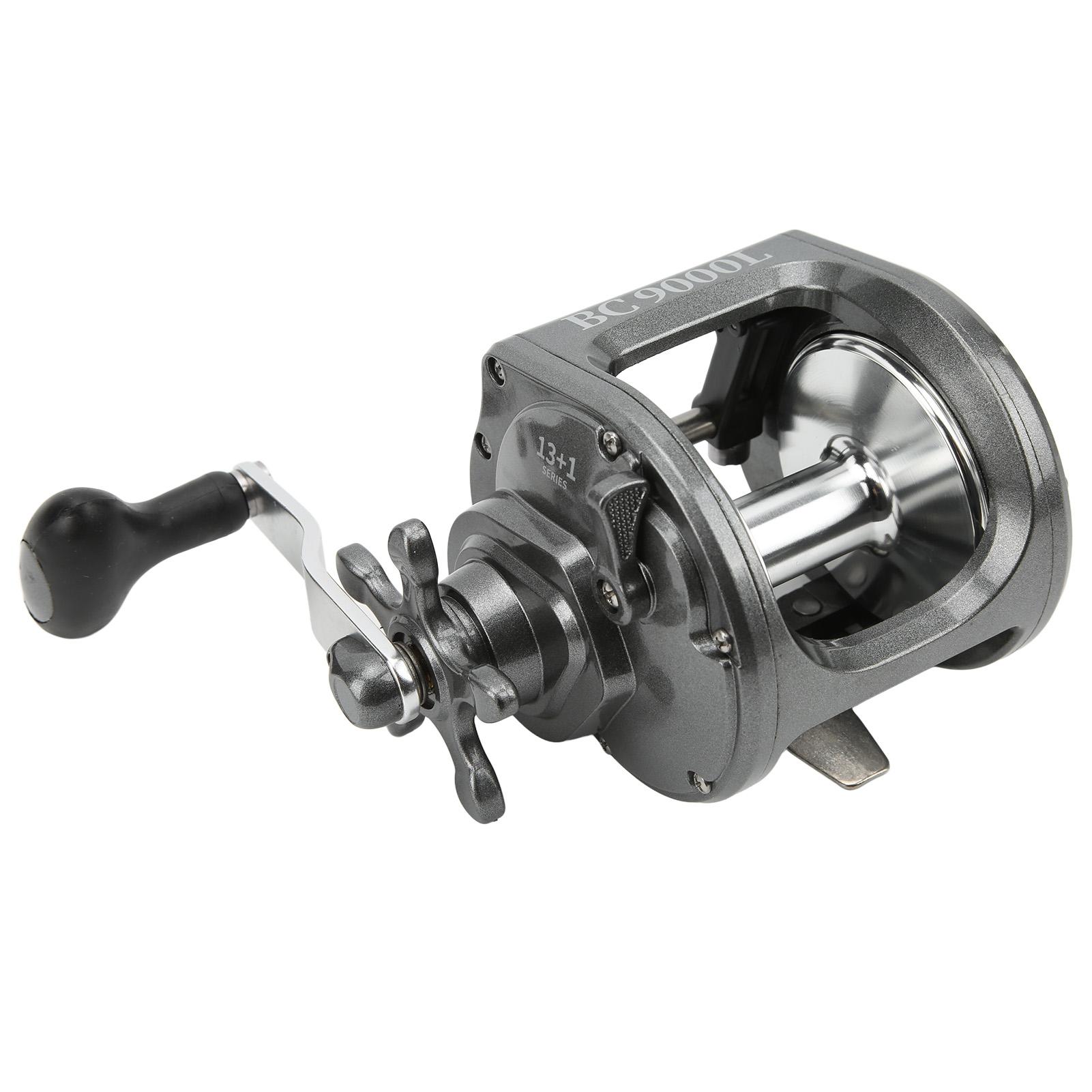 

BC9000L Metal Trolling Drum Fishing Reels 3.6:1 Speed Baitcasting Fishing Reel Left Handed