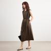 Demana Summer Sleeveless Belted Dress
