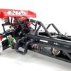 KF RC Ultra-Lightweight Aluminum Chassis for Tamiya 1/10 4WD Hot Shot/Hot Shot II/Boomerang (Black)