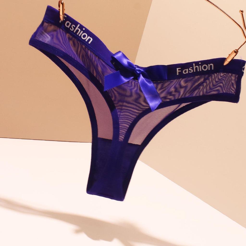 Sexy Low-Rise Women's Seamless Thong - Plus Size, Breathable with Temptation Letter Cutout