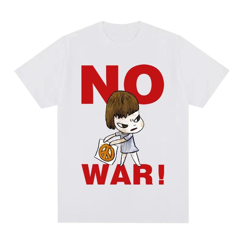 2026 Summer Fashion Trendy Tee Yoshitomo Nara peace t-shirt Cotton Men Women T shirt Lightweight & Breathable for Cool Summer Outfits 4XL