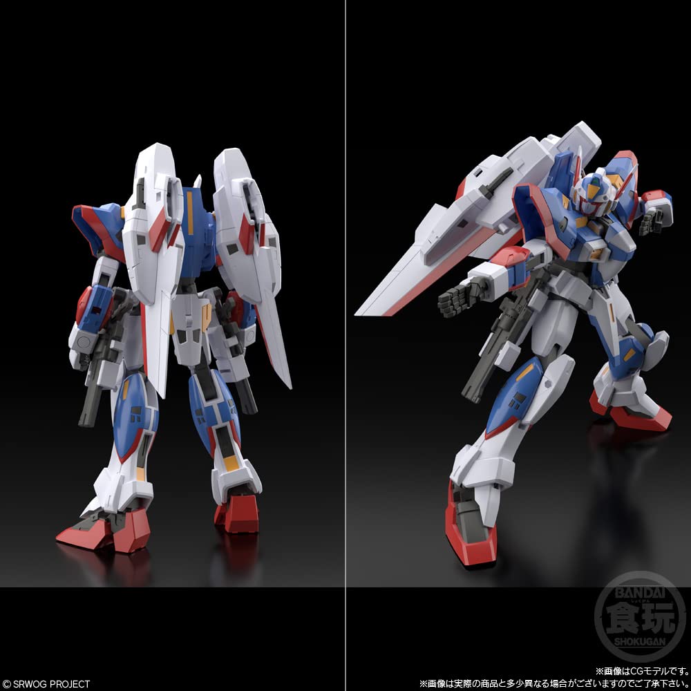 SMP МОДЕЛИРОВАНИЕ Super Robot Wars OG Candy Gum Robot Wars Original [ПРОЕКТ SHOKUGAN] R-1&R-GUN (2 куска) Игрушка/Жевание (Супер поколение)