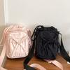 Bows Water Bottle Holder with Shoulder Strap Water Bottle Carrier Sling Bag with Phone Pocket Crossbody Bag Unisex