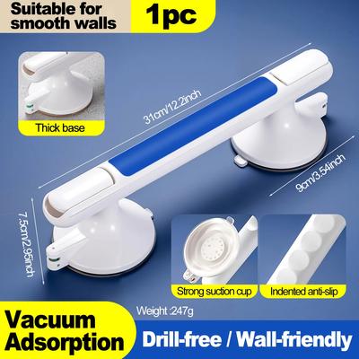 Showers Grab Bars Free Punch Bathroom Handle Anti Slip Safety Suction Cups Bathtub Grab Bar For Elderly Children Support