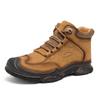 Men's Genuine Leather Hiking Boots Casual Outdoor Shoes