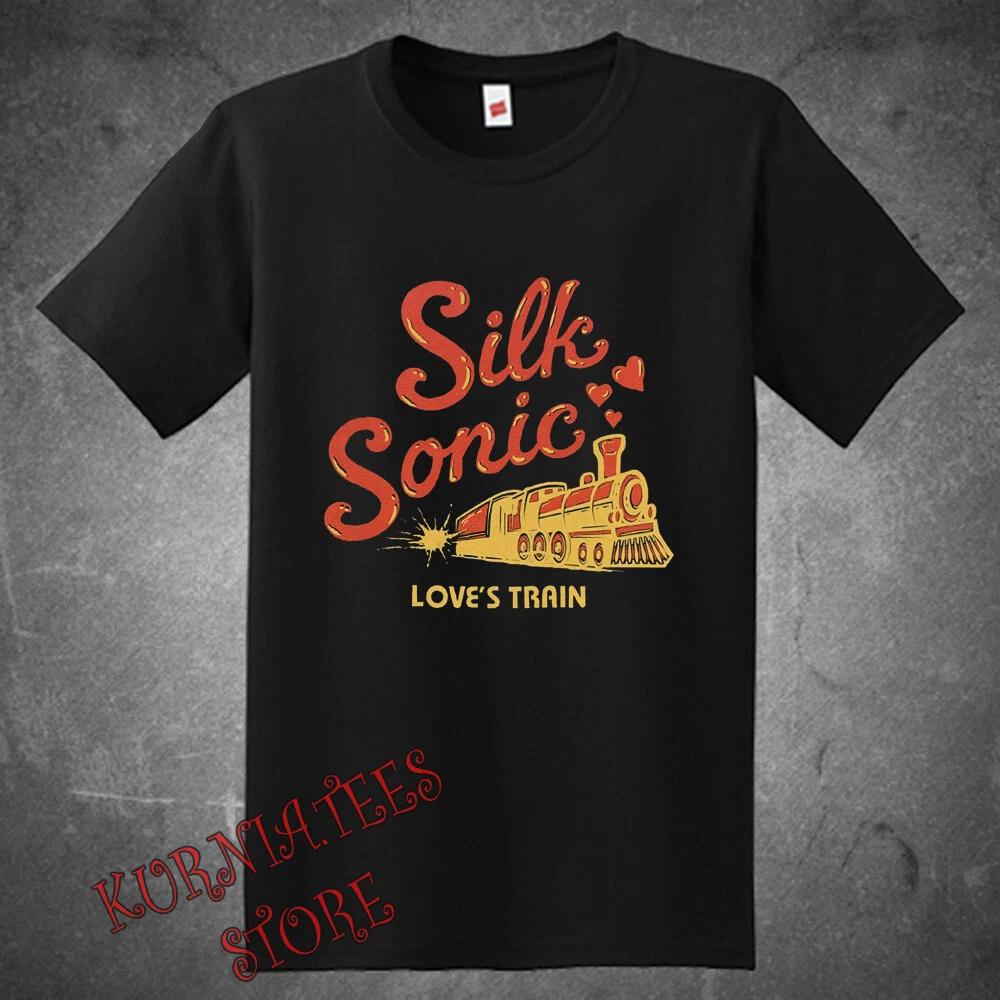 Men s and Women s T-shirts Silk Sonic Love s Train M