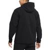 Nike Logo Print Stand Collar Hooded Jacket Men Jackets Black DQ6594-010