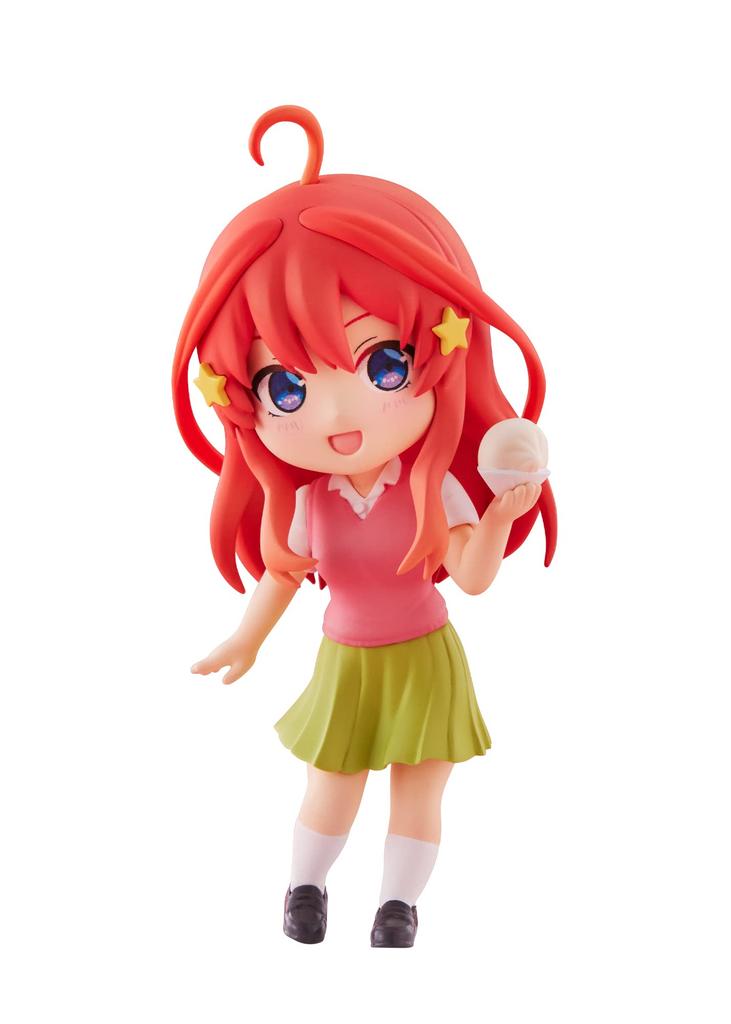 PM Office A The Quintessential Quintuplets: Nakano Satsuki Eating Meat Bun and Smiling Ver. Non-Scale PVC Pre-Painted Mini Figure LPF212