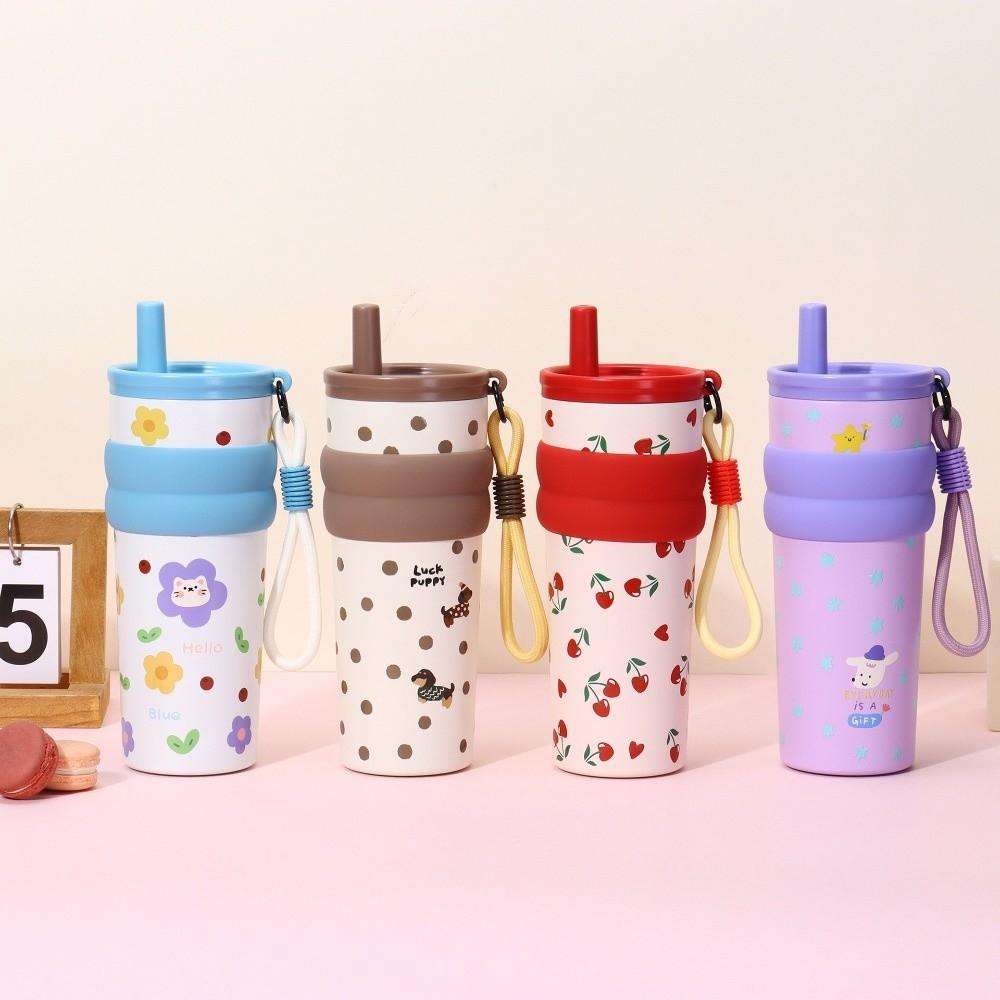 Stainless Steel Insulation Cup High-Capacity Vacuum Flask Portable Vacuum Cup  Travel