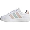 Adidas Street Talk Low top Kids' Skateboarding Shoes White Pink Green Teenagers Sneakers JQ6890